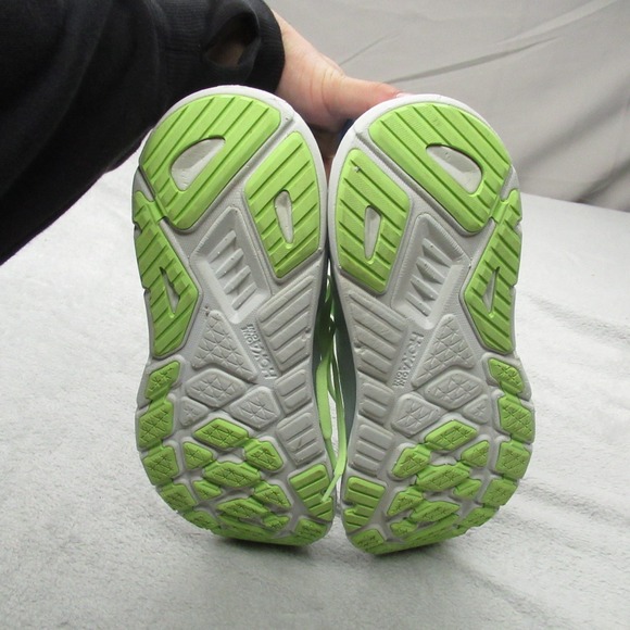 Hoka One One Women 11B Running Shoes White Arahi 7 Gym Light Lace Up Sneakers - Picture 7 of 14